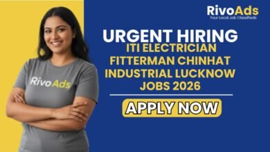 ITI Electrician Fitterman Chinhat Industrial Lucknow Jobs 2026