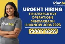 Field Executive Operations Sundarbagh Lucknow Jobs 2026