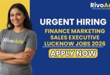 Finance Marketing Sales Executive Lucknow Jobs 2026