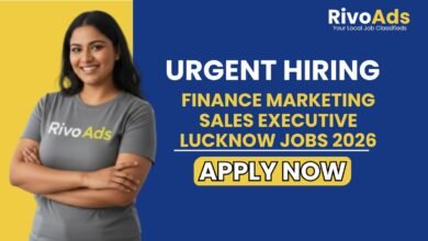 Finance Marketing Sales Executive Lucknow Jobs 2026