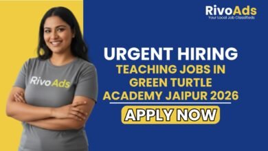 Teaching Jobs in Green Turtle Academy Jaipur 2026