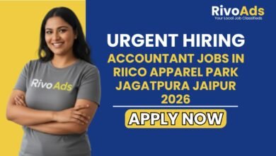 Accountant Jobs in RIICO Apparel Park Jagatpura Jaipur 2026