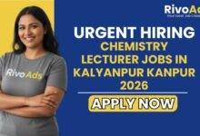 Chemistry Lecturer Jobs in Kalyanpur Kanpur 2026