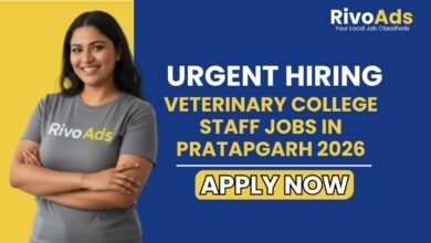Veterinary College Staff Jobs in Pratapgarh 2026