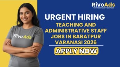 Teaching and Administrative Staff Jobs in Babatpur Varanasi 2026
