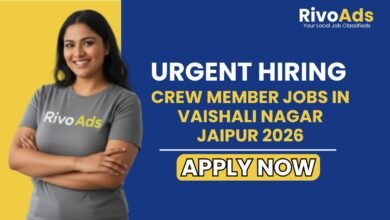 Crew Member Jobs in Vaishali Nagar Jaipur 2026