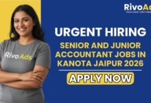 Senior and Junior Accountant Jobs in Kanota Jaipur 2026
