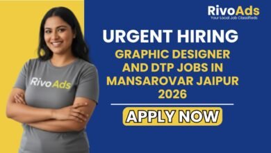 Graphic Designer and DTP Jobs in Mansarovar Jaipur 2026