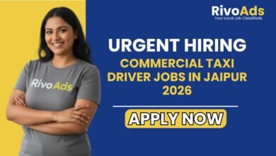 Commercial Taxi Driver Jobs in Jaipur 2026