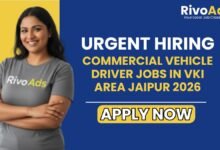 Commercial Vehicle Driver Jobs in VKI Area Jaipur 2026