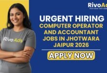 Computer Operator and Accountant Jobs in Jhotwara Jaipur 2026