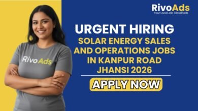 Solar Energy Sales and Operations Jobs in Kanpur Road Jhansi 2026