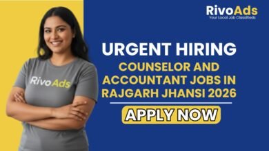 Counselor and Accountant Jobs in Rajgarh Jhansi 2026