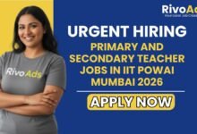 Primary and Secondary Teacher Jobs in IIT Powai Mumbai 2026