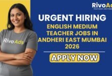 English Medium Teacher Jobs in Andheri East Mumbai 2026