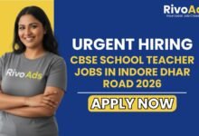 CBSE School Teacher Jobs in Indore Dhar Road 2026
