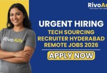 Tech Sourcing Recruiter Hyderabad Remote Jobs 2026