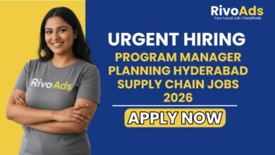 Program Manager Planning Hyderabad Supply Chain Jobs 2026