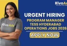 Program Manager TESS Hyderabad Operations Jobs 2026