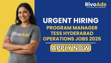 Program Manager TESS Hyderabad Operations Jobs 2026