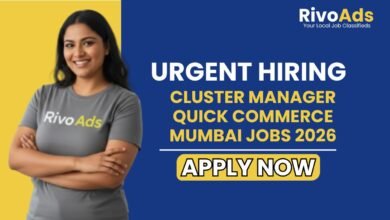 Cluster Manager Quick Commerce Mumbai Jobs 2026