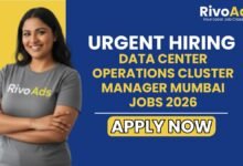 Data Center Operations Cluster Manager Mumbai Jobs 2026