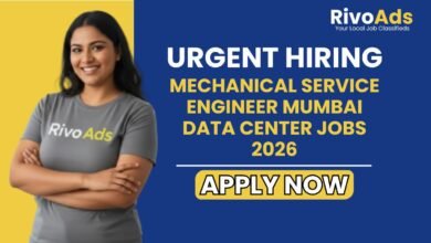 Mechanical Service Engineer Mumbai Data Center Jobs 2026