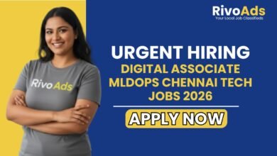 Digital Associate MLDOps Chennai Tech Jobs 2026