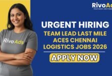 Team Lead Last Mile ACES Chennai Logistics Jobs 2026