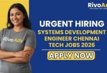Systems Development Engineer Chennai Tech Jobs 2026