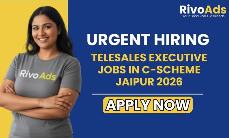 Telesales Executive Jobs in C-Scheme Jaipur 2026