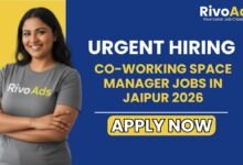Co-working Space Manager Jobs in Jaipur 2026