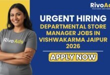 Departmental Store Manager Jobs in Vishwakarma Jaipur 2026