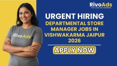 Departmental Store Manager Jobs in Vishwakarma Jaipur 2026