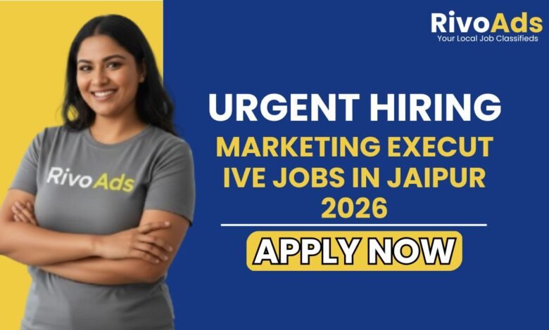 Marketing Executive Jobs in Jaipur 2026