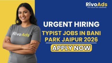 Typist Jobs in Bani Park Jaipur 2026