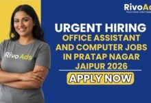 Office Assistant and Computer Jobs in Pratap Nagar Jaipur 2026