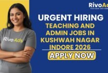 Teaching and Admin Jobs in Kushwah Nagar Indore 2026