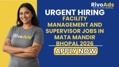 Facility Management and Supervisor Jobs in Mata Mandir Bhopal 2026