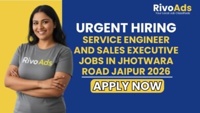 Service Engineer and Sales Executive Jobs in Jhotwara Road Jaipur 2026