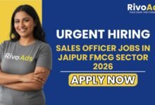 Sales Officer Jobs in Jaipur FMCG Sector 2026