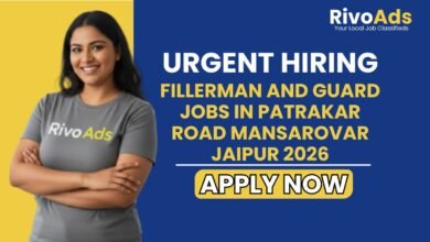 Fillerman and Guard Jobs in Patrakar Road Mansarovar Jaipur 2026
