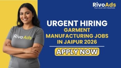 Garment Manufacturing Jobs in Jaipur 2026