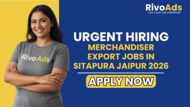 Merchandiser Export Jobs in Sitapura Jaipur 2026