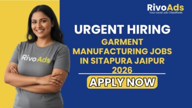 Garment Manufacturing Jobs in Sitapura Jaipur 2026
