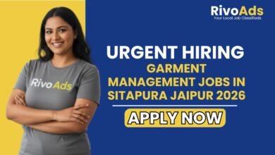 Garment Management Jobs in Sitapura Jaipur 2026