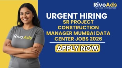 Sr Project Construction Manager Mumbai Data Center Jobs 2026