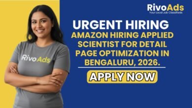 Applied Scientist Bengaluru Detail Page Jobs 2026