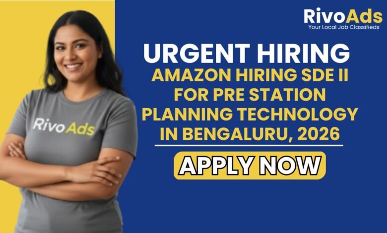 SDE II Logistics Planning Bengaluru Jobs 2026