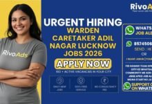 Warden Caretaker Adil Nagar Lucknow Jobs 2026